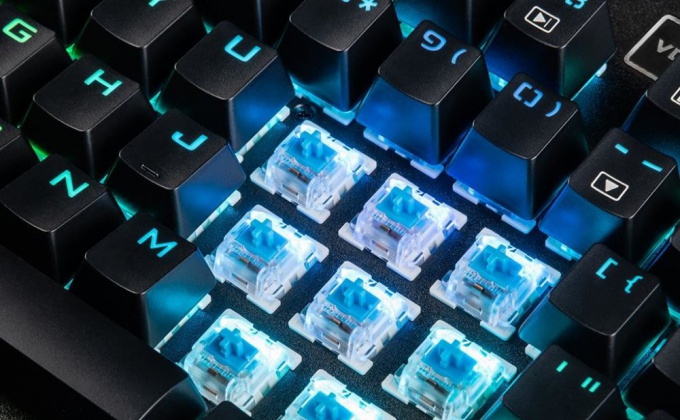 Ukážka mechanických spínačov